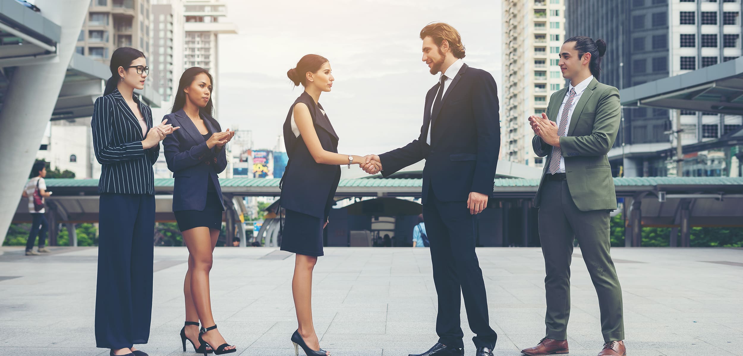 Landlord meeting with attorney to understand Good Cause Eviction law in New York